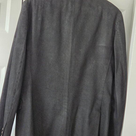 Gray Tweed Wool Coat - Medium 3/4 Coat - Picture 10 of 12
